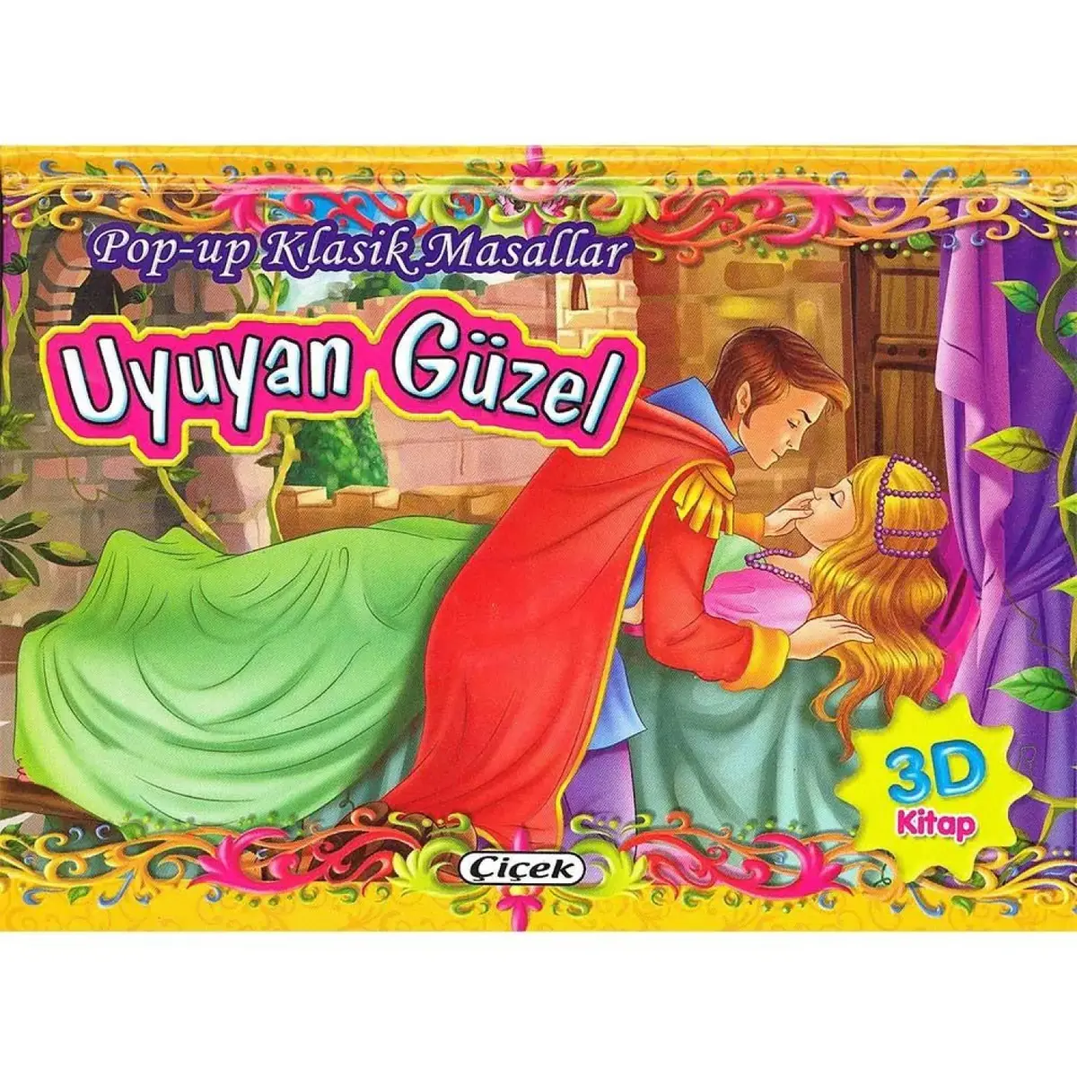 Çiçek Pop Up Klasik Masallar-Uyuyan Güzel
