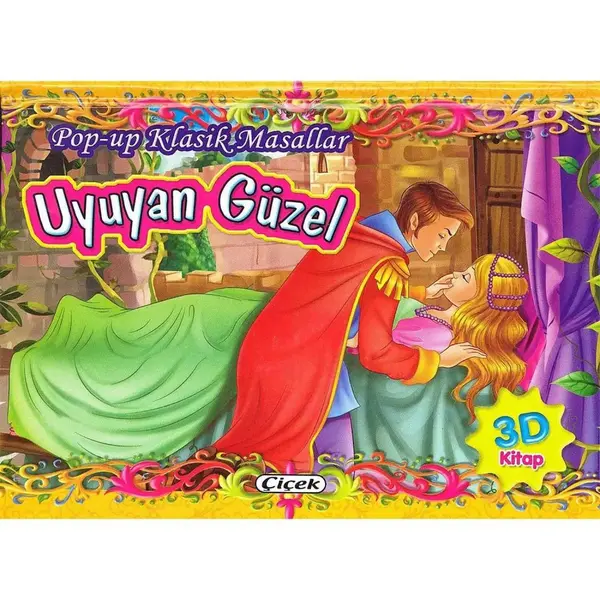 Çiçek Pop Up Klasik Masallar-Uyuyan Güzel