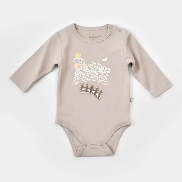Bibaby Organik Body Curly Sheep Bej