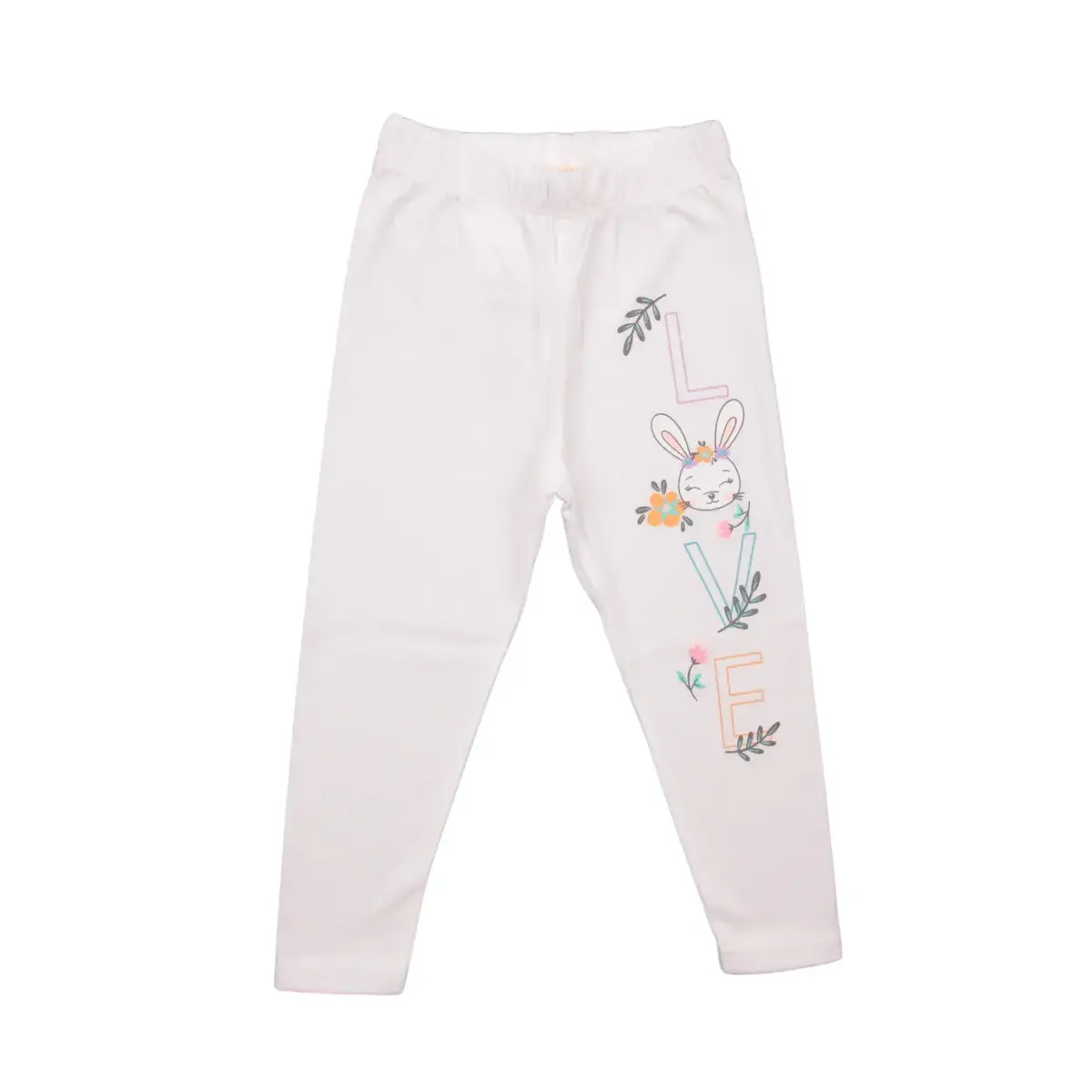 Mini Damla Tayt Love Ekru