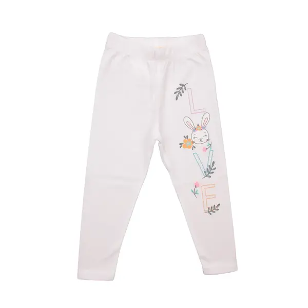 Mini Damla Tayt Love Ekru