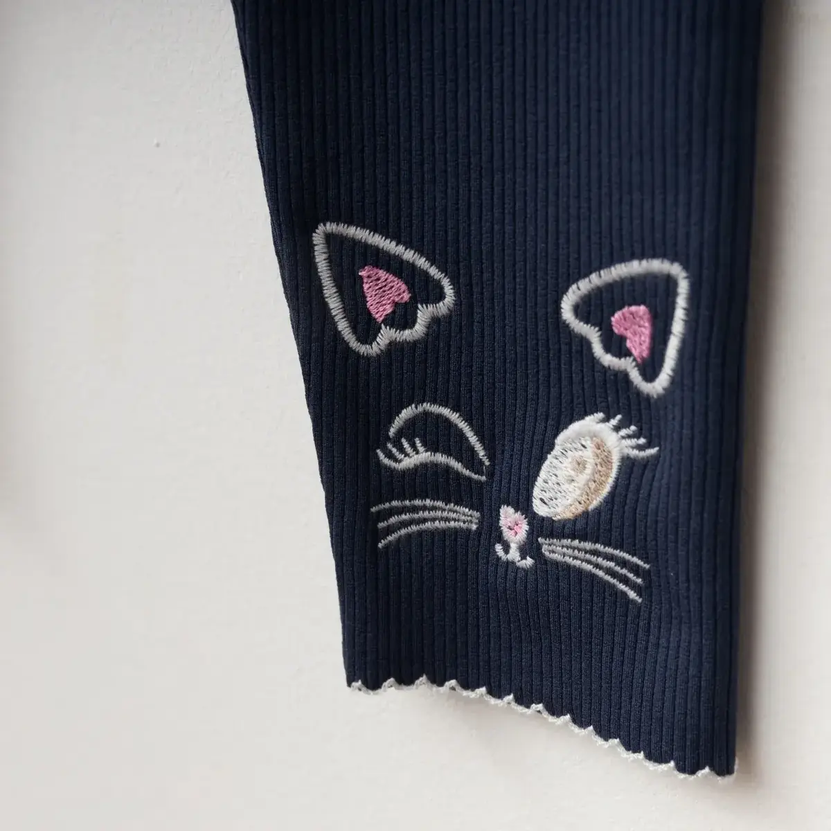 Winimo Tayt Fitilli Kedi Nakışlı Lacivert