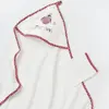 Bibaby Organik Bornoz Takımı Little Love Rose Dry