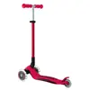 Globber Elite Deluxe Işıklı Scooter Kırmızı