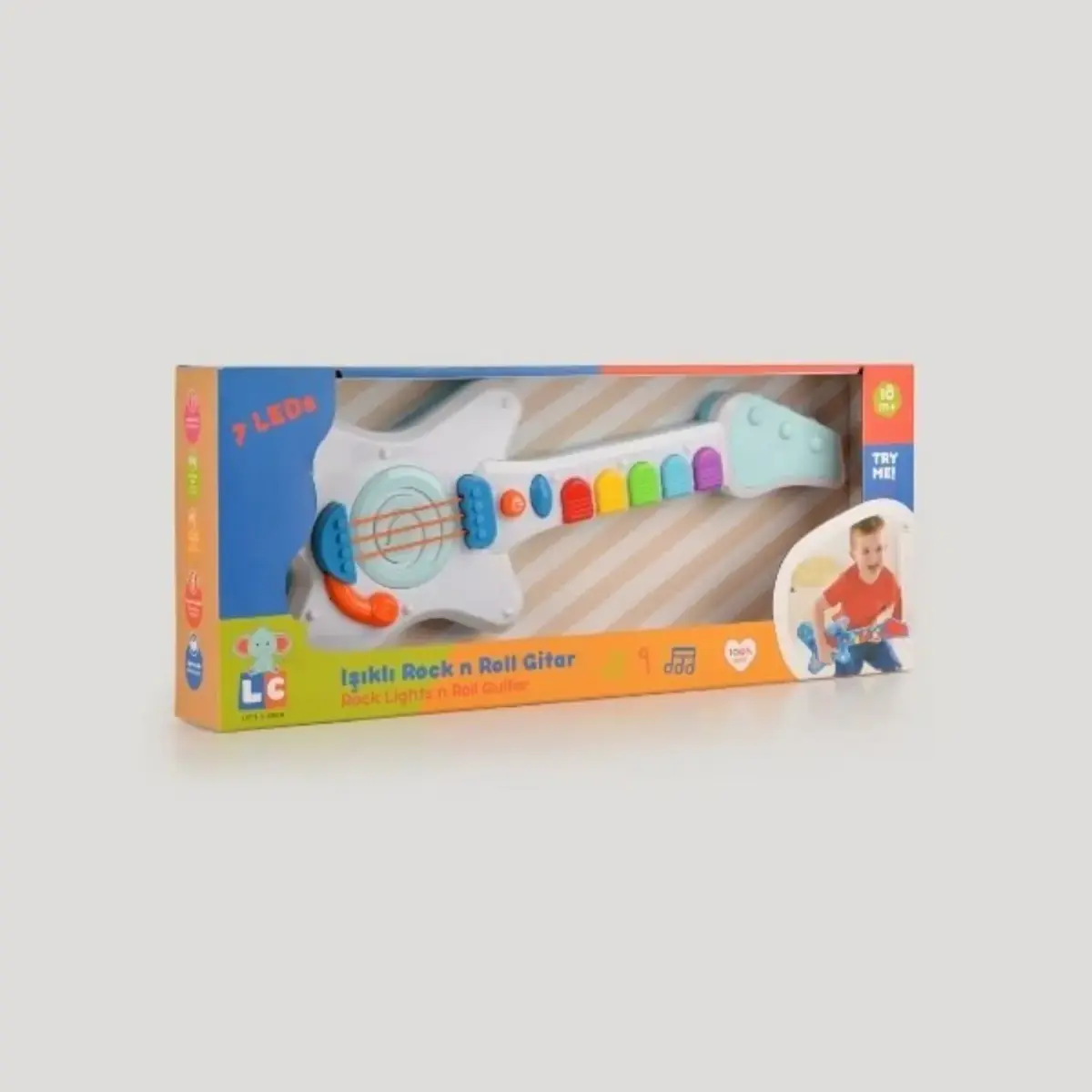LC Işıklı Roc n Roll Gitar