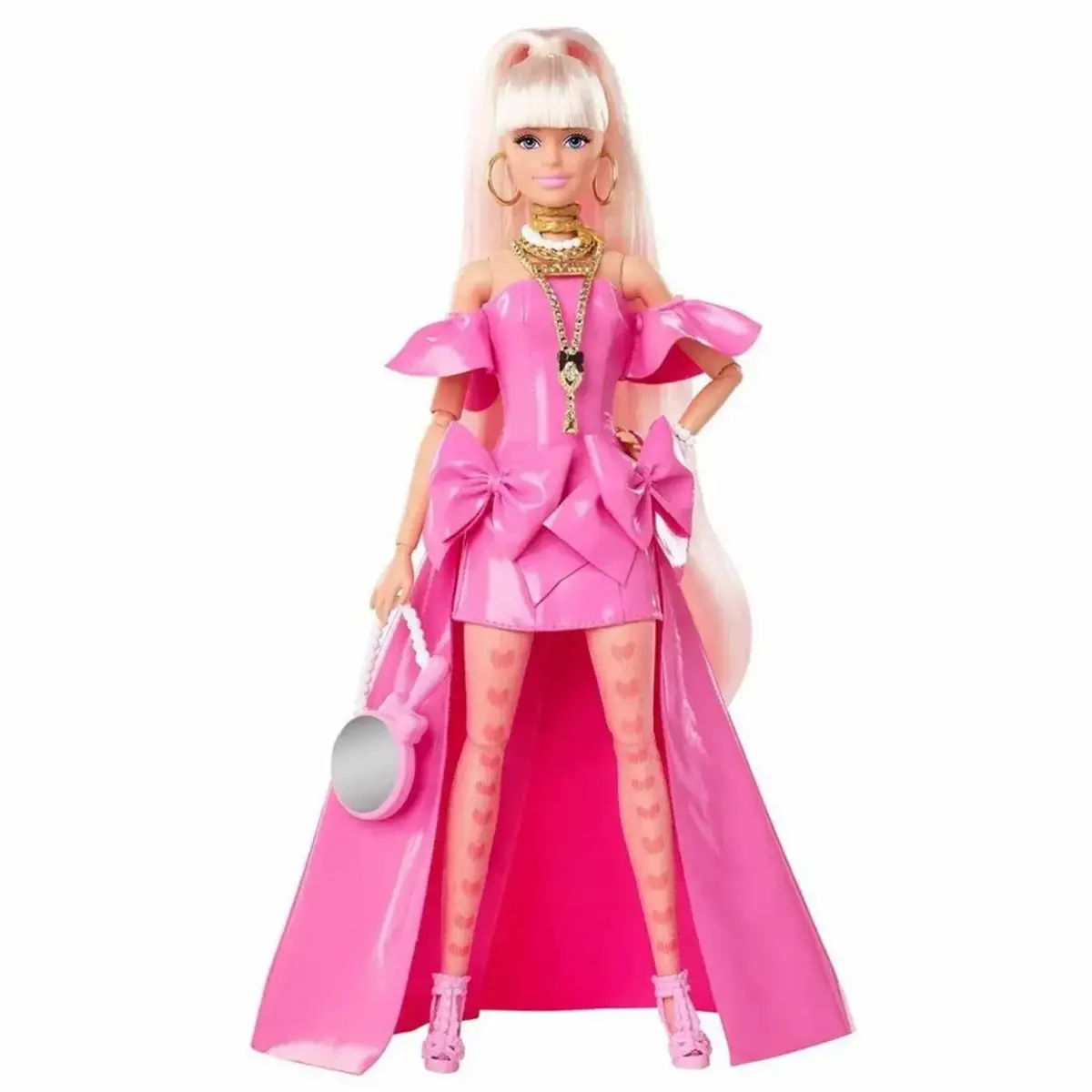 Barbie Extra Fancy - Pembe Kostümlü Bebek