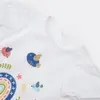 Bibaby 2li Takım Şortlu Spring Bird Beyaz