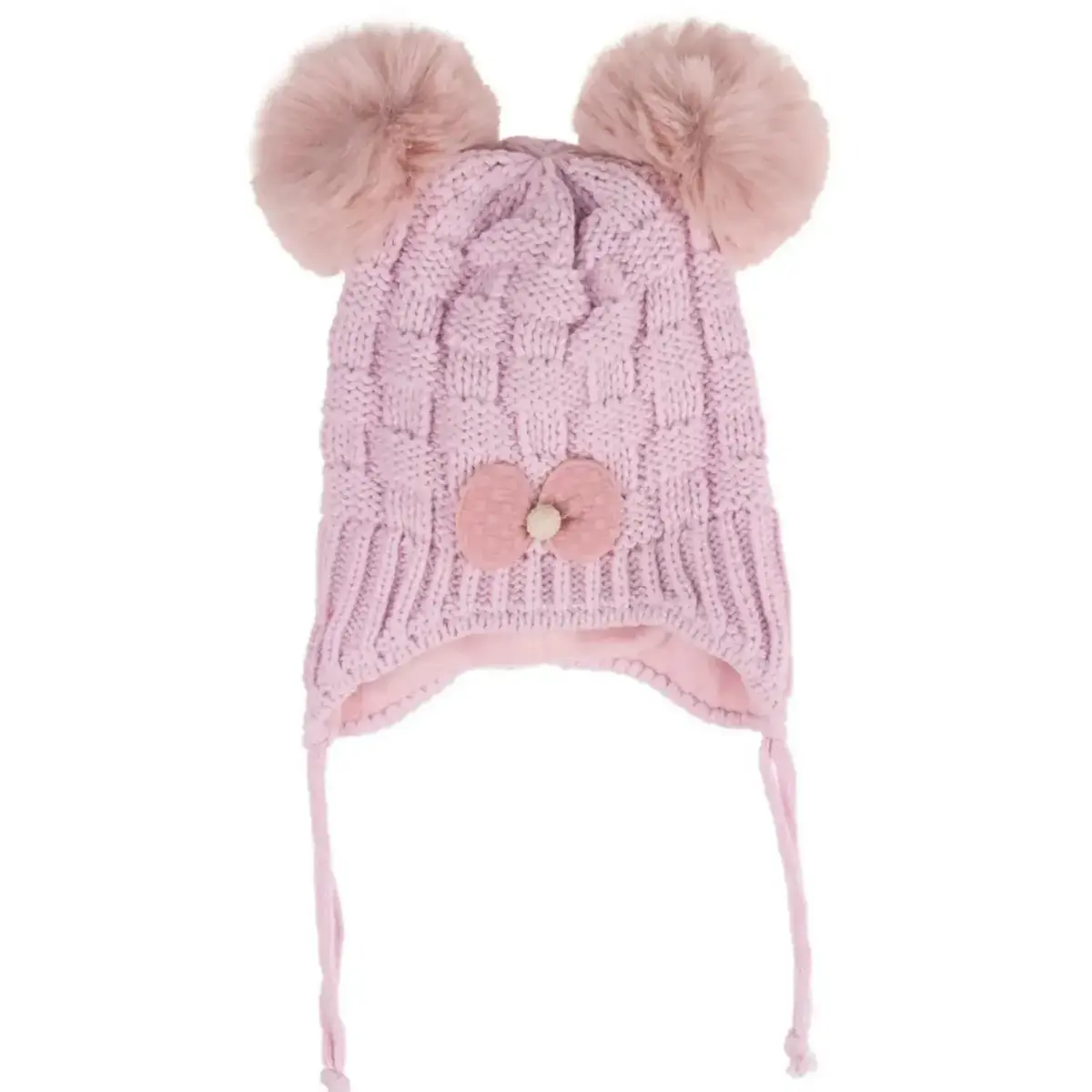 Kitti Eldiven Atkı Bere Takım 0-18 Ay Soft Pembe Asortili