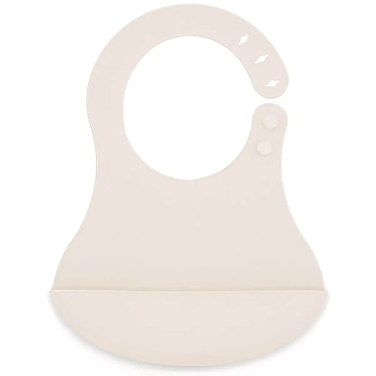 Babyjem Mini Silikon Önlük Ekru Babyjem Mini Silikon Önlük Ekru
