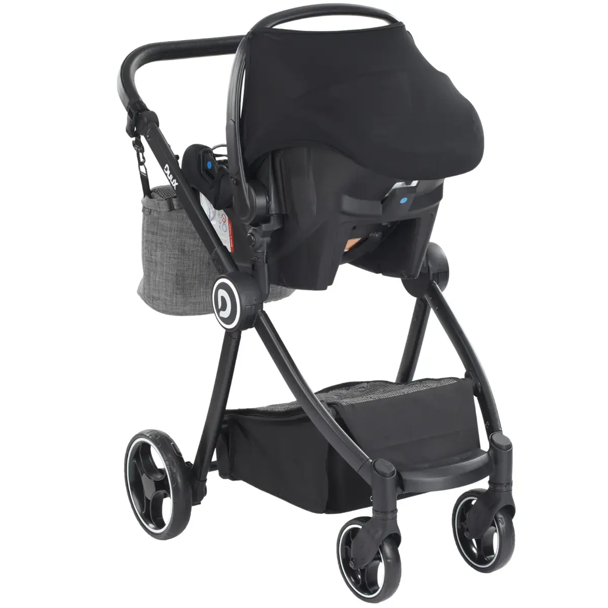Duux Gator Travel Sistem Bebek Arabası Anthracite