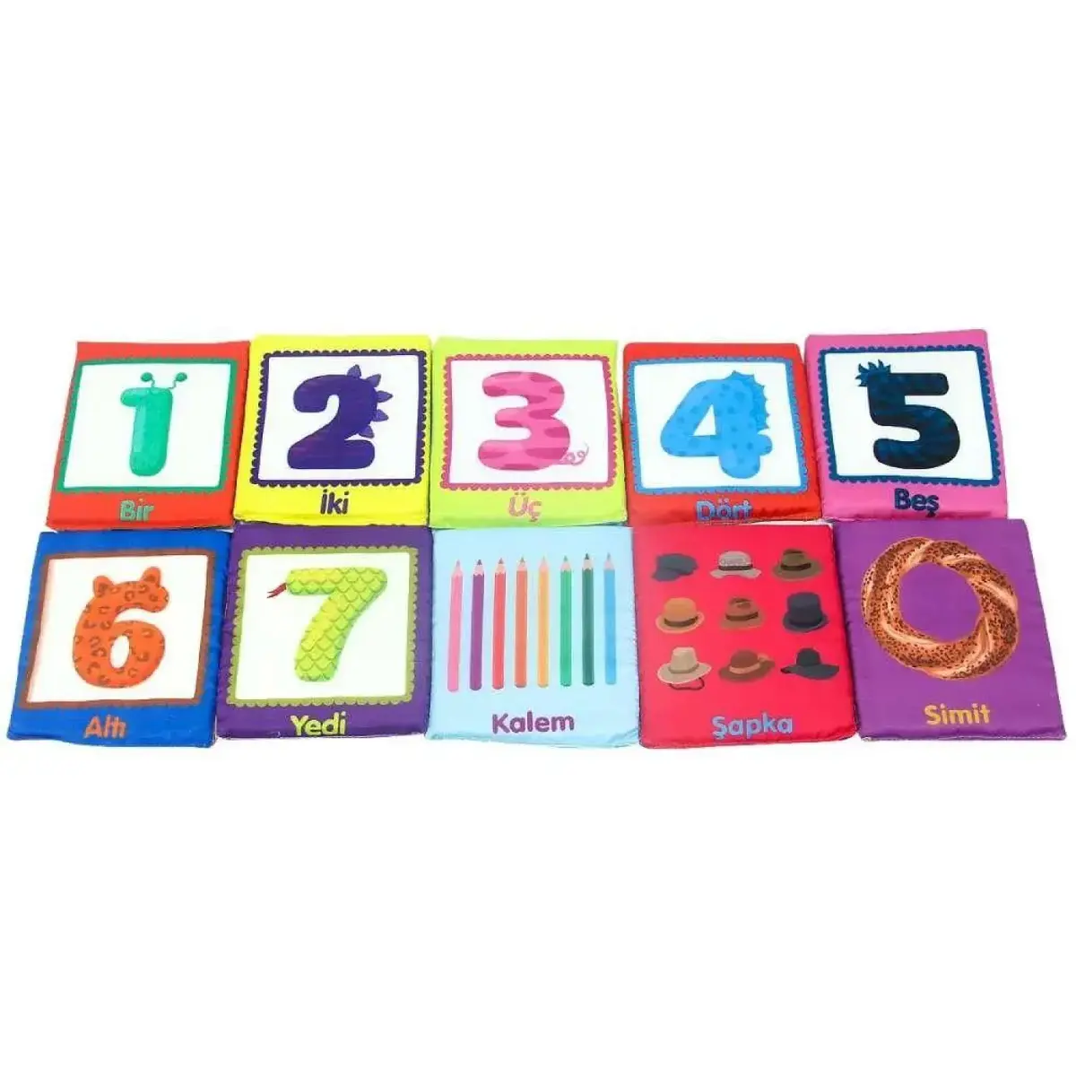 Babycim Eğitici Kartlar Sayılar Objeler