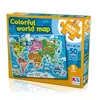 KS Games Colorful World Map Jumbo Puzzle 12 Parça