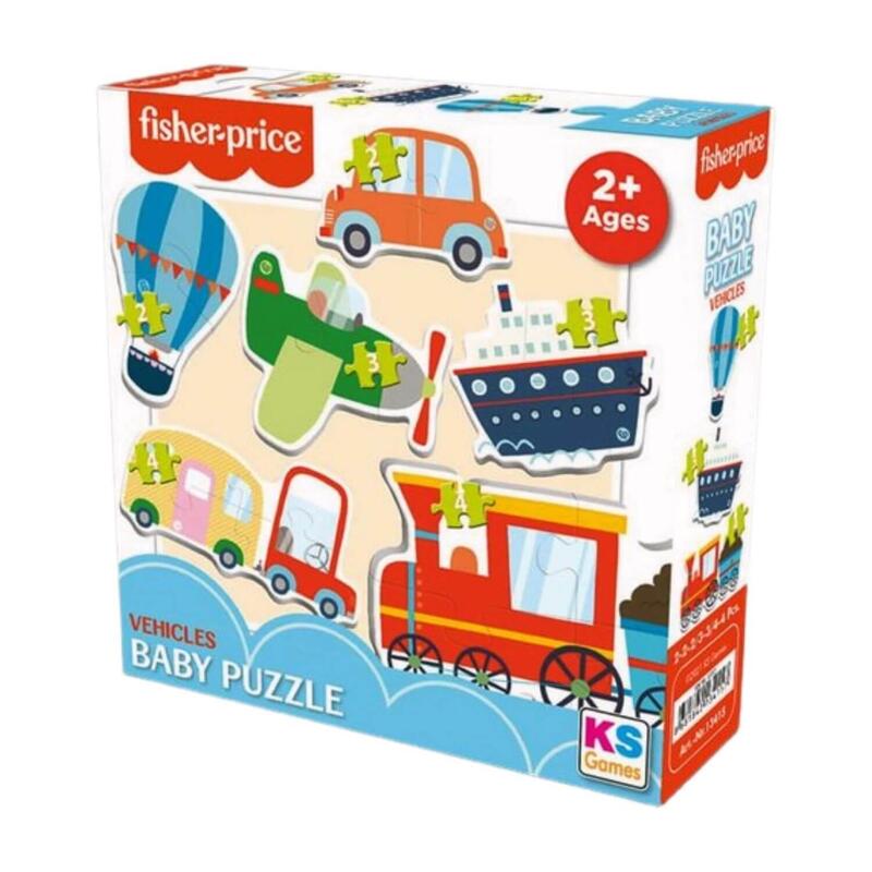 Fsiher Price Baby Puzzle Vehicles 6İn1 18 Parça