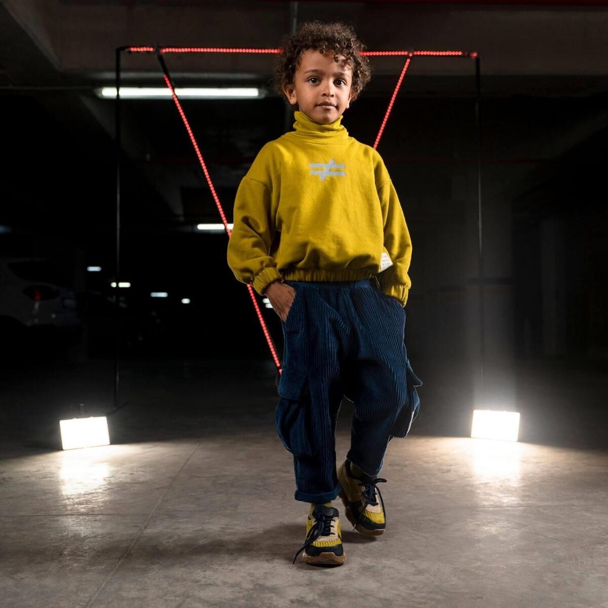 Moi Noi 2li Takım Kadife Koyu Limon