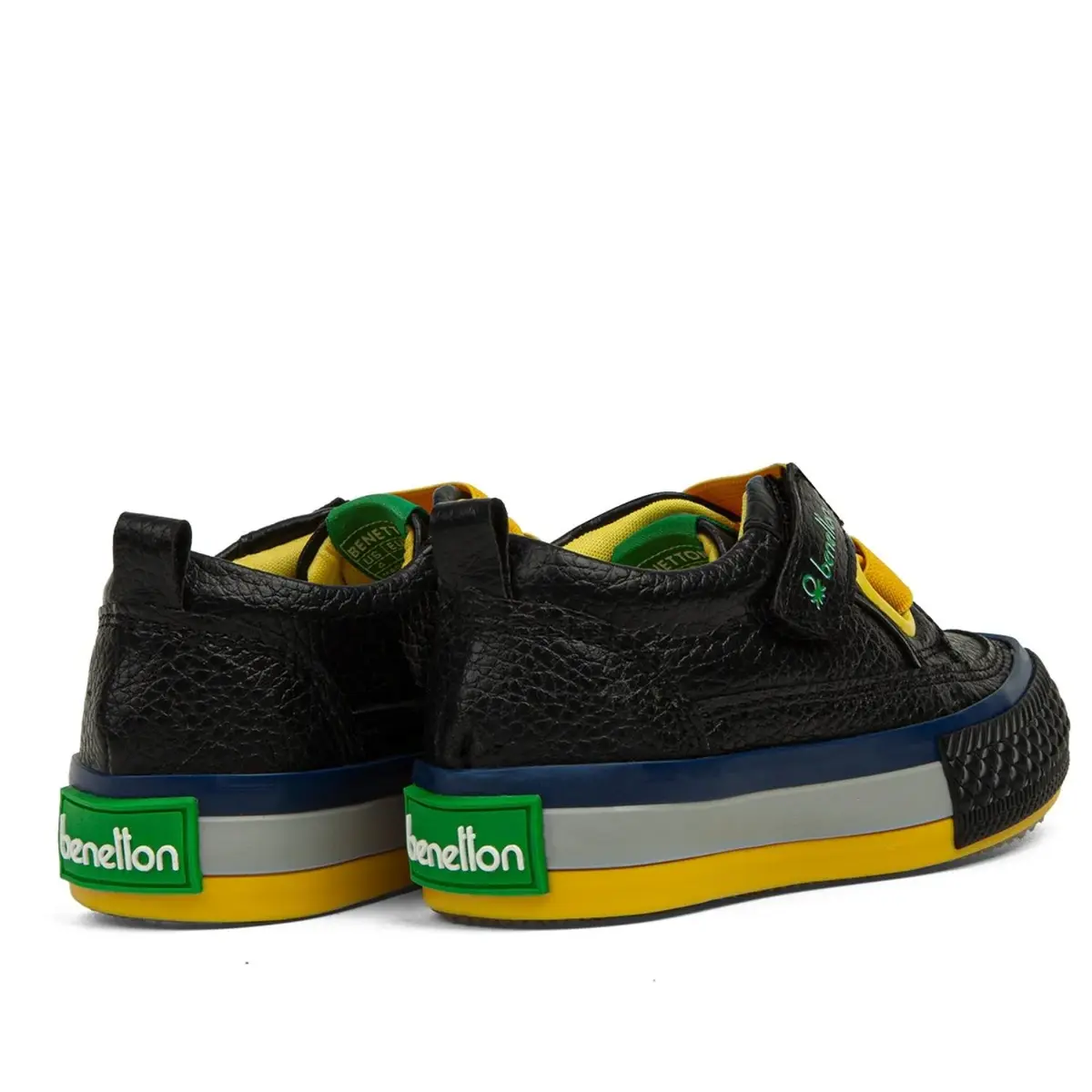 Benetton Ayakkabı Spor Siyah - Sarı