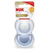 Nuk Genius Silikon Emzik 2li 0+ Ay Kız
