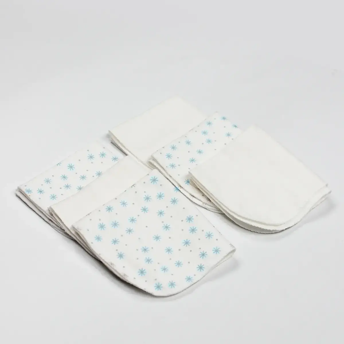 Bistyle Organik Mendil 6lı Stars Kutulu 20x20cm Mavi