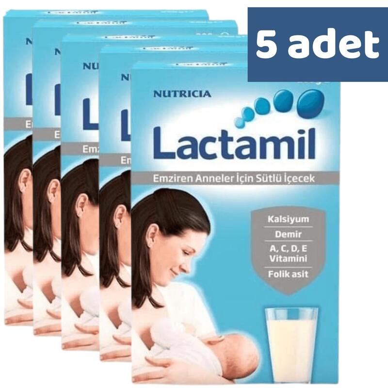 Milupa Lactamil Anneler İçin Sütlü İçecek 200 gr x 5 Adet