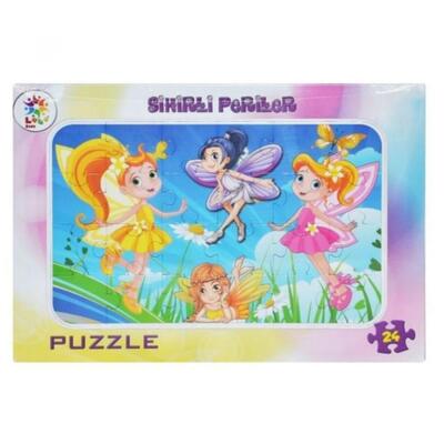 Laço Kids Frame Puzzle Kelebek Kızlar