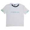 Hvc T-Shirt Dont Understimate Yourself Beyaz - Mavi