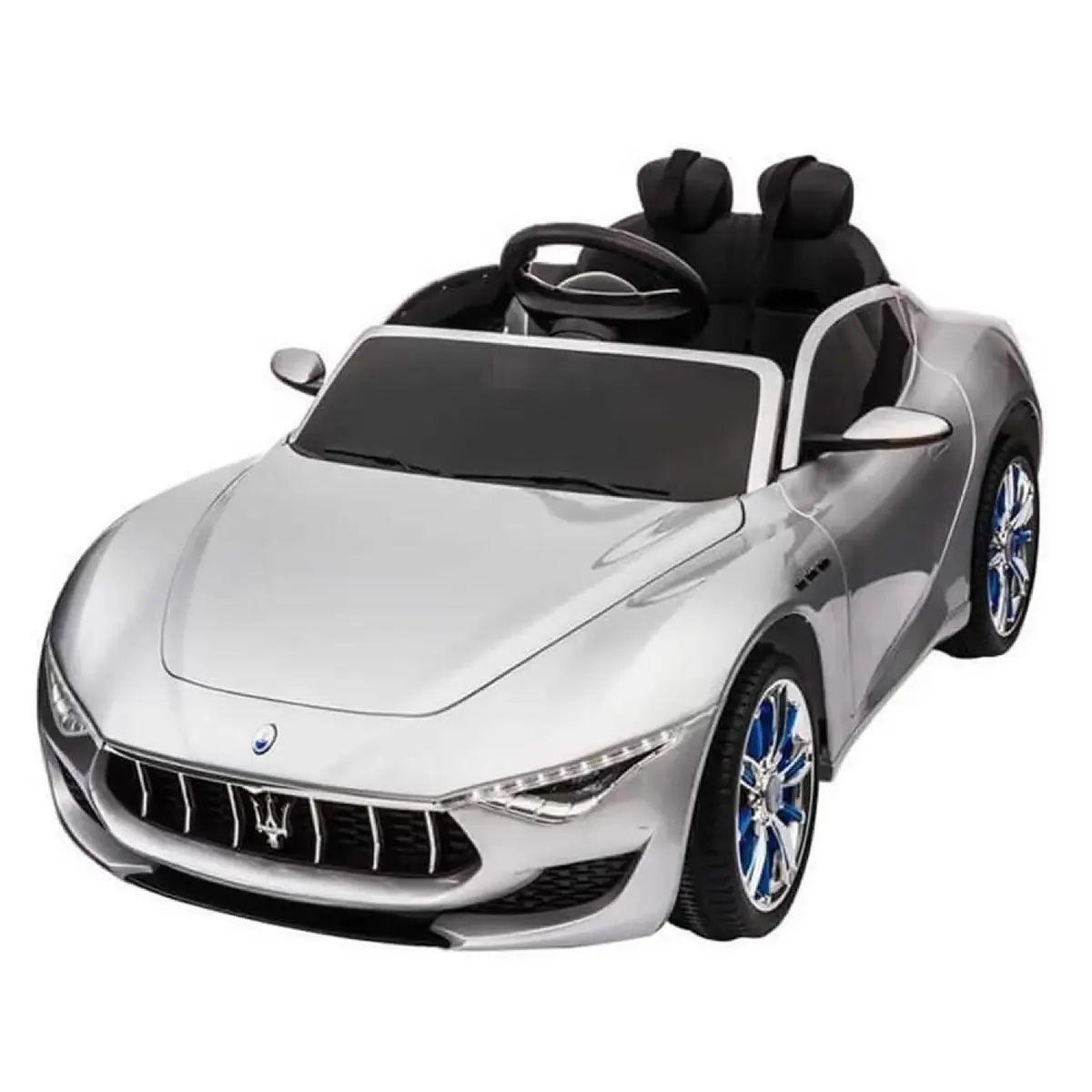 Maserati Akülü Araba 12V Metalik Gri