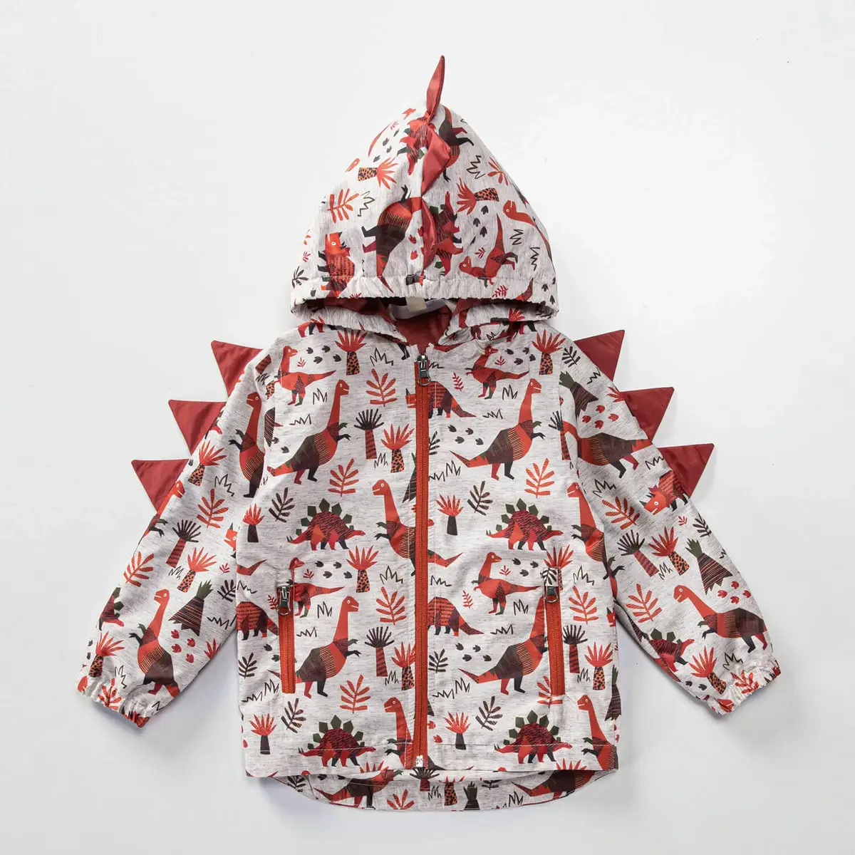 Midimod Yağmurluk Dinazor Baskılı Kiremit