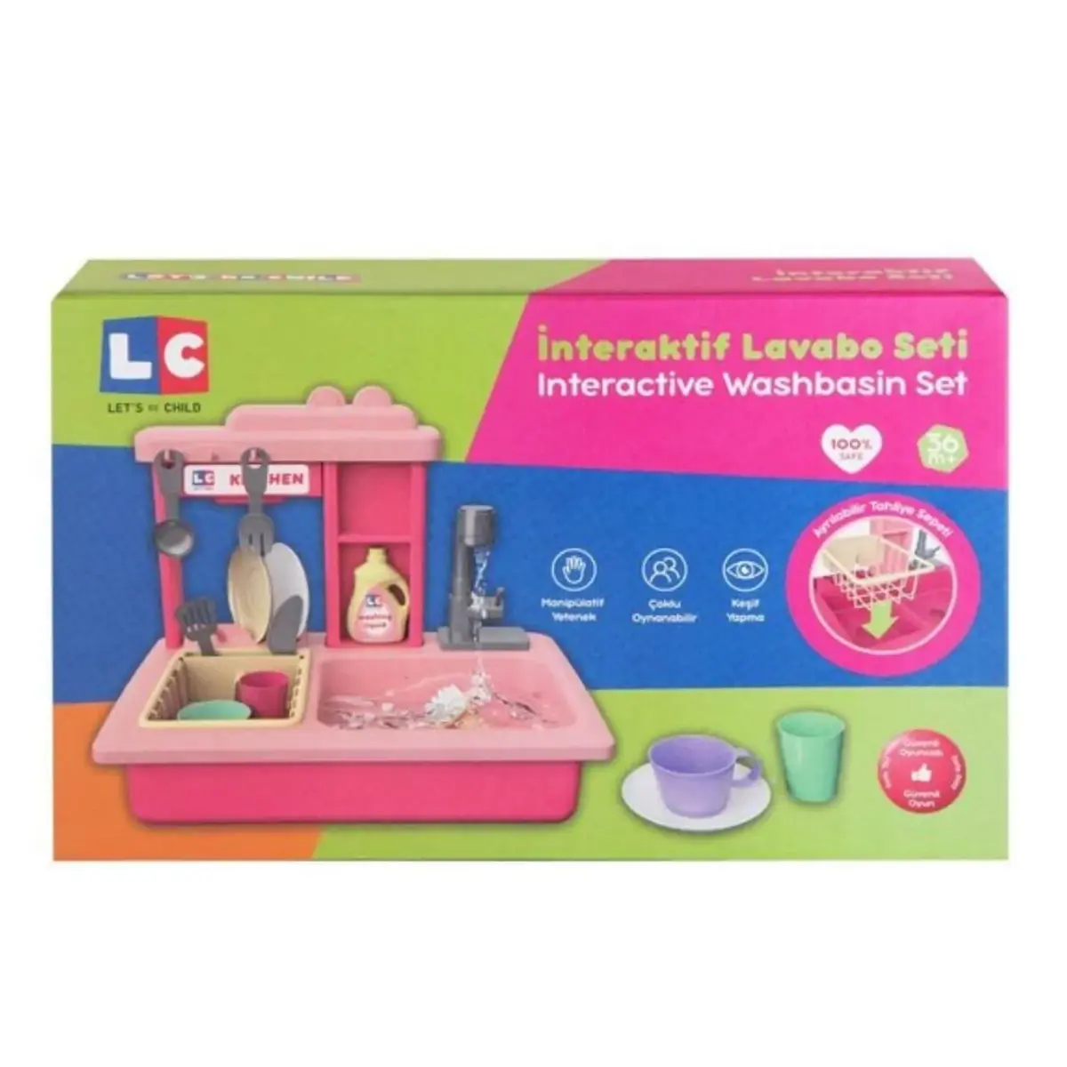 Let's Be Child İnteraktif Lavabo Seti