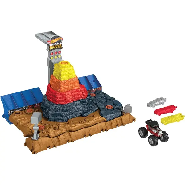 Hot Wheels Monster Trucks Muhteşem Çarpışma Arenası
