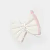 Bibaby Organik Havlu Örme The Flowers Ekru - Pembe