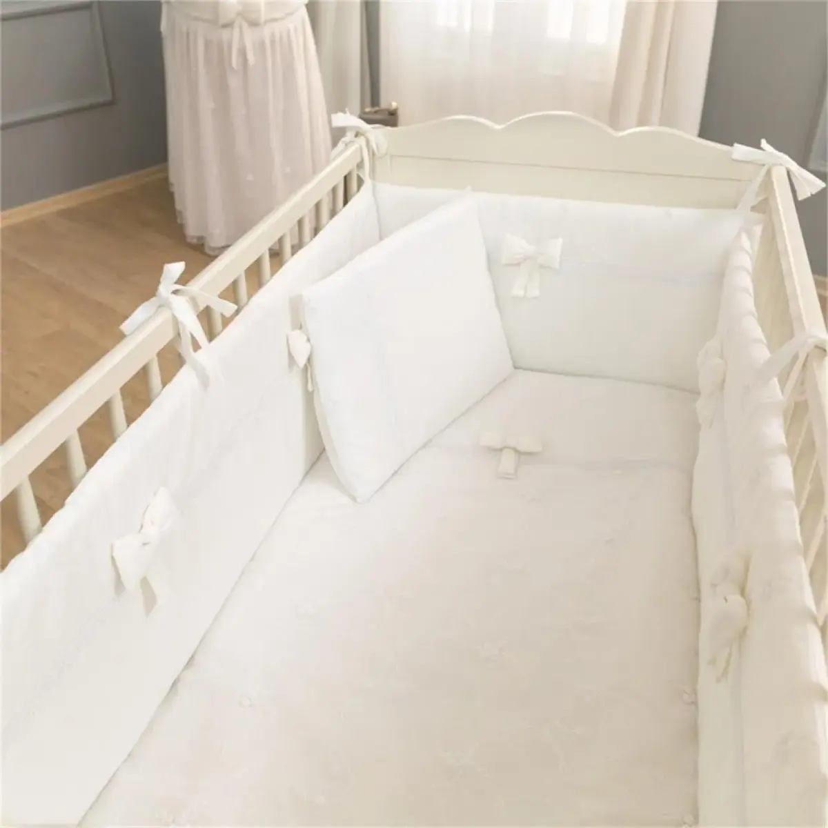 Funna Baby Uyku Seti Premium 60x120 cm Beyaz