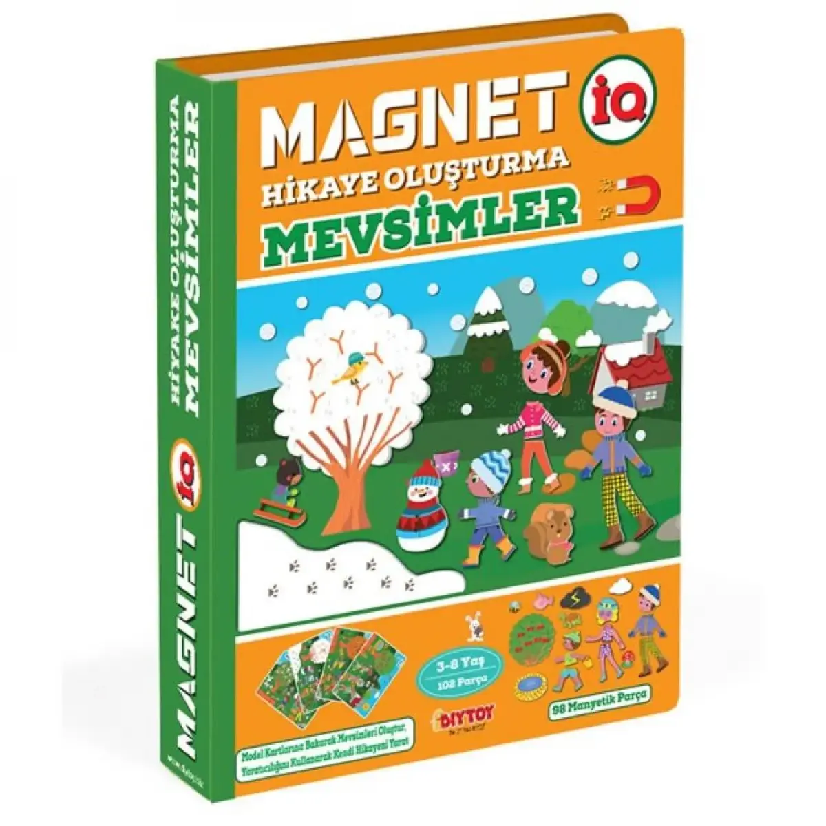 Manyetik IQ Hikaye Oluşturma Mevsimler