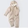 Bibaby Tulum Triko Welsoft Desenli Bej