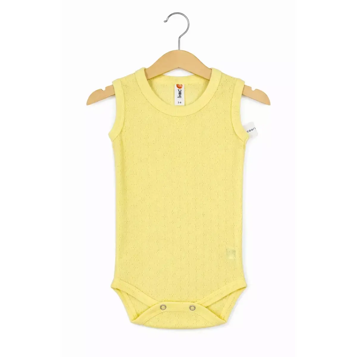 H&C Body Jakarlı Sarı