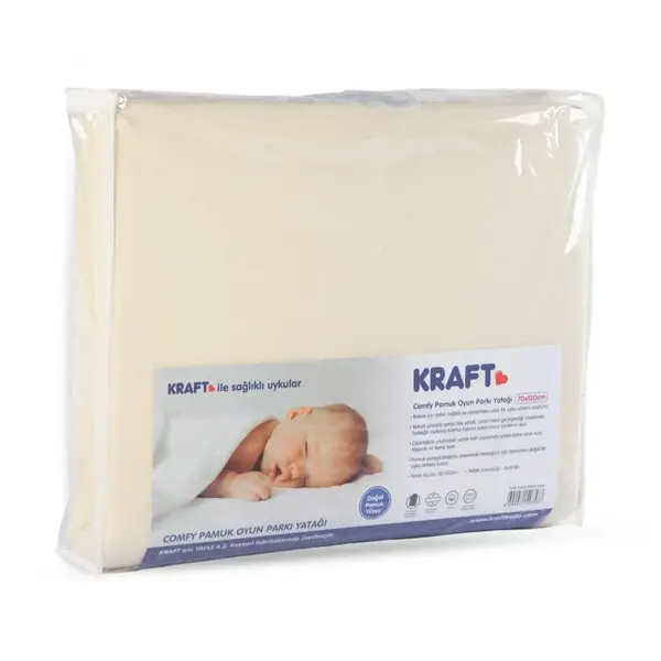 Kraft Comfy Pamuk Oyun Parkı Yatağı 70x120 cm