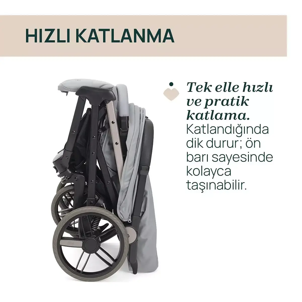 Chicco Dolomiti Bebek Arabası Pebble