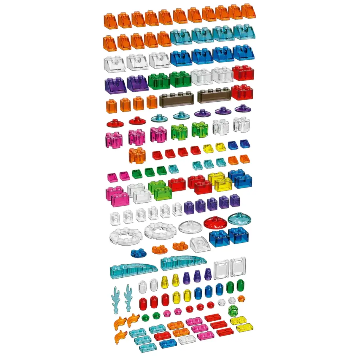 LEGO Classic Yaratıcı Şeffaf Yapım Parçaları 11013