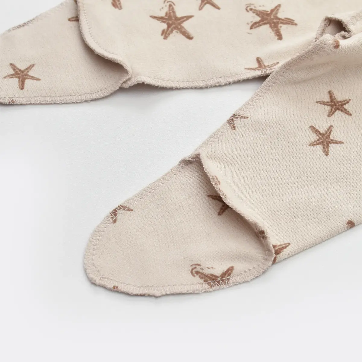 Bibaby Organik Zıbın Takımı Magic Starfish Prematüre Latte