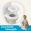 Dolu Nuve Eğitici Lazımlık Bej-Beyaz