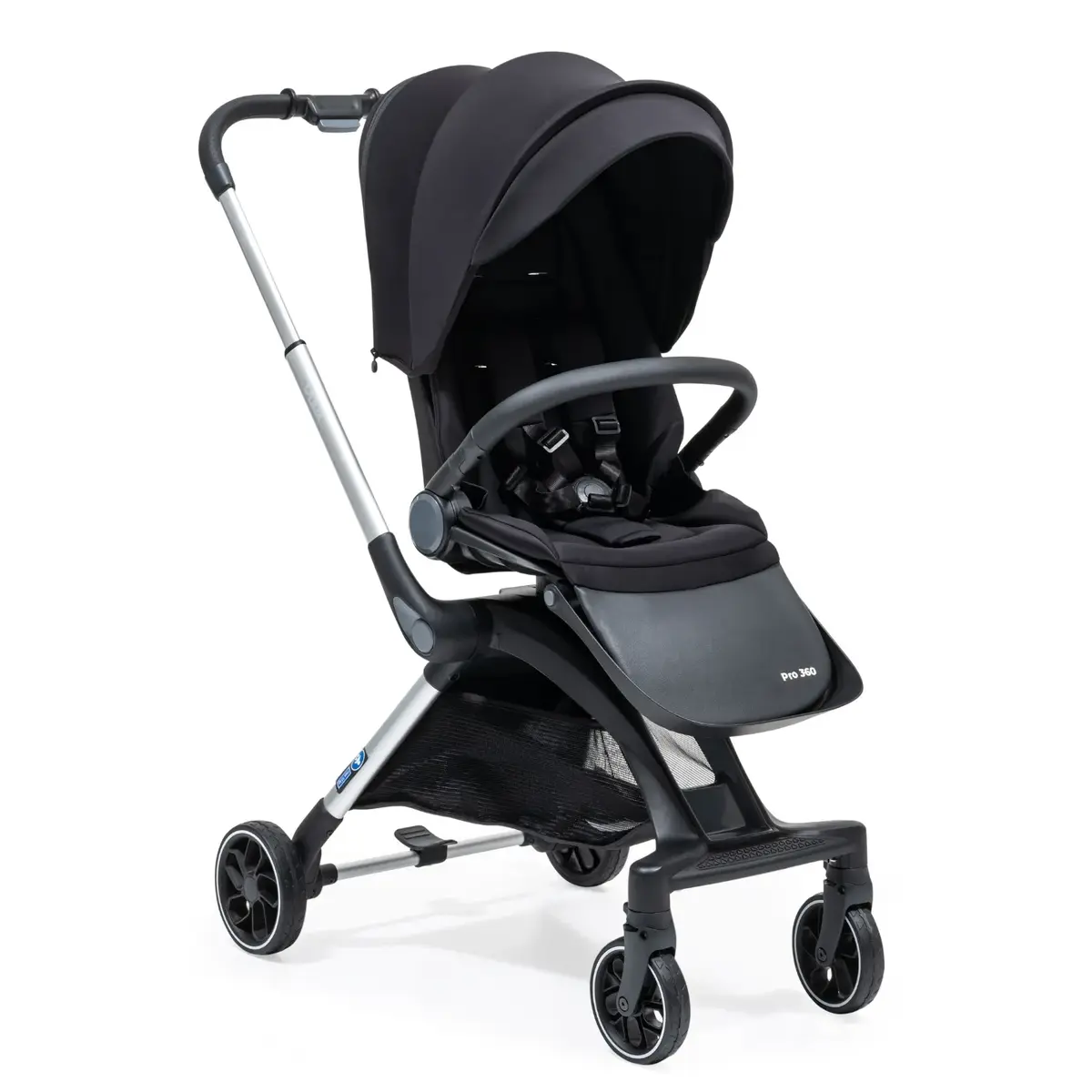 Duux Pro 360 Travel Sistem Bebek Arabası Black