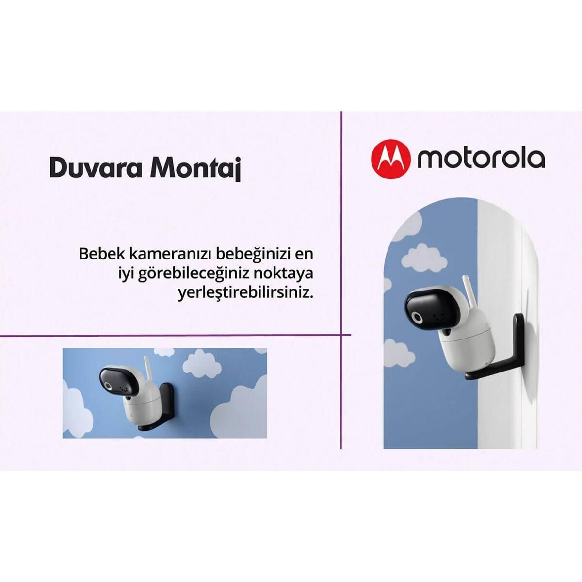 Motorola PİP1510 FHD Wifi  Connect Bebek Kamerası 5 inç LCD