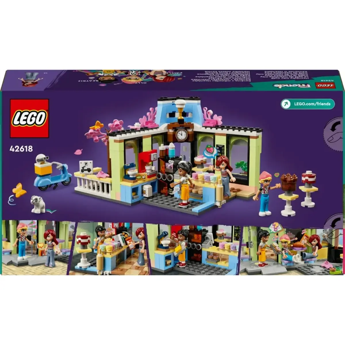 LEGO Friends Heartlake City Kafe’si 42618