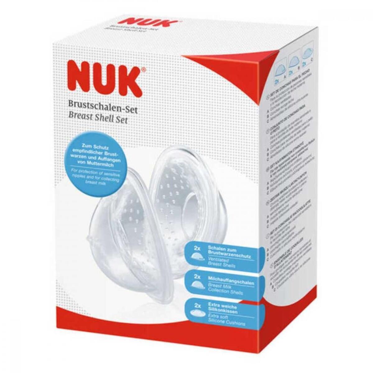 Nuk Silikon Göğüs Kalkanı 6lı