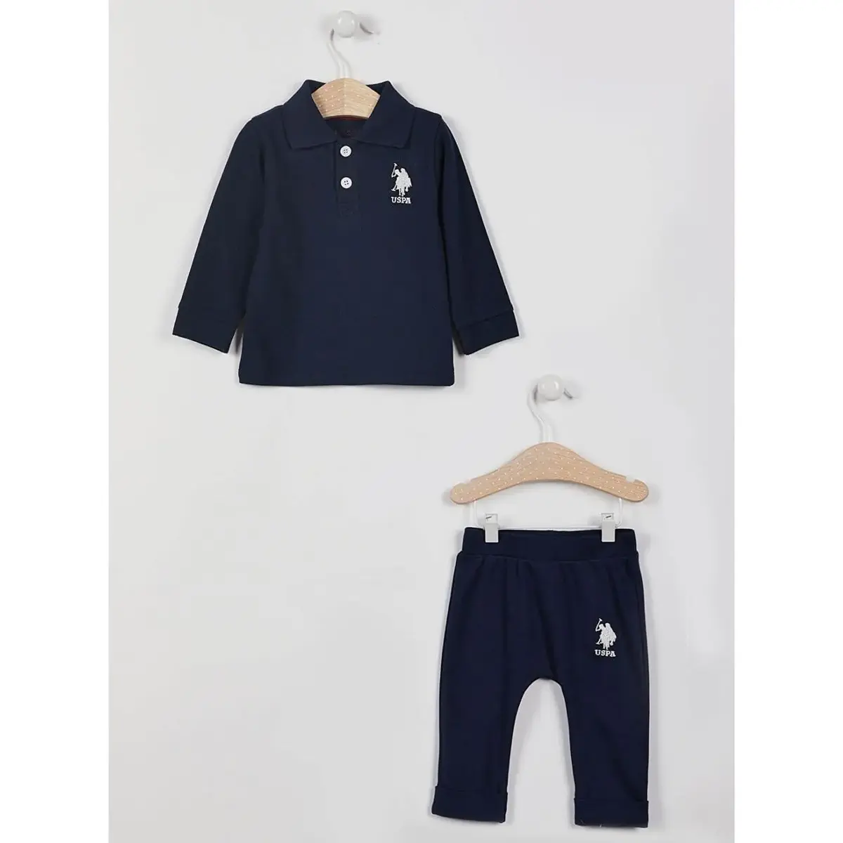 U.S. Polo 2li Takım Uzun Kol Lacivert