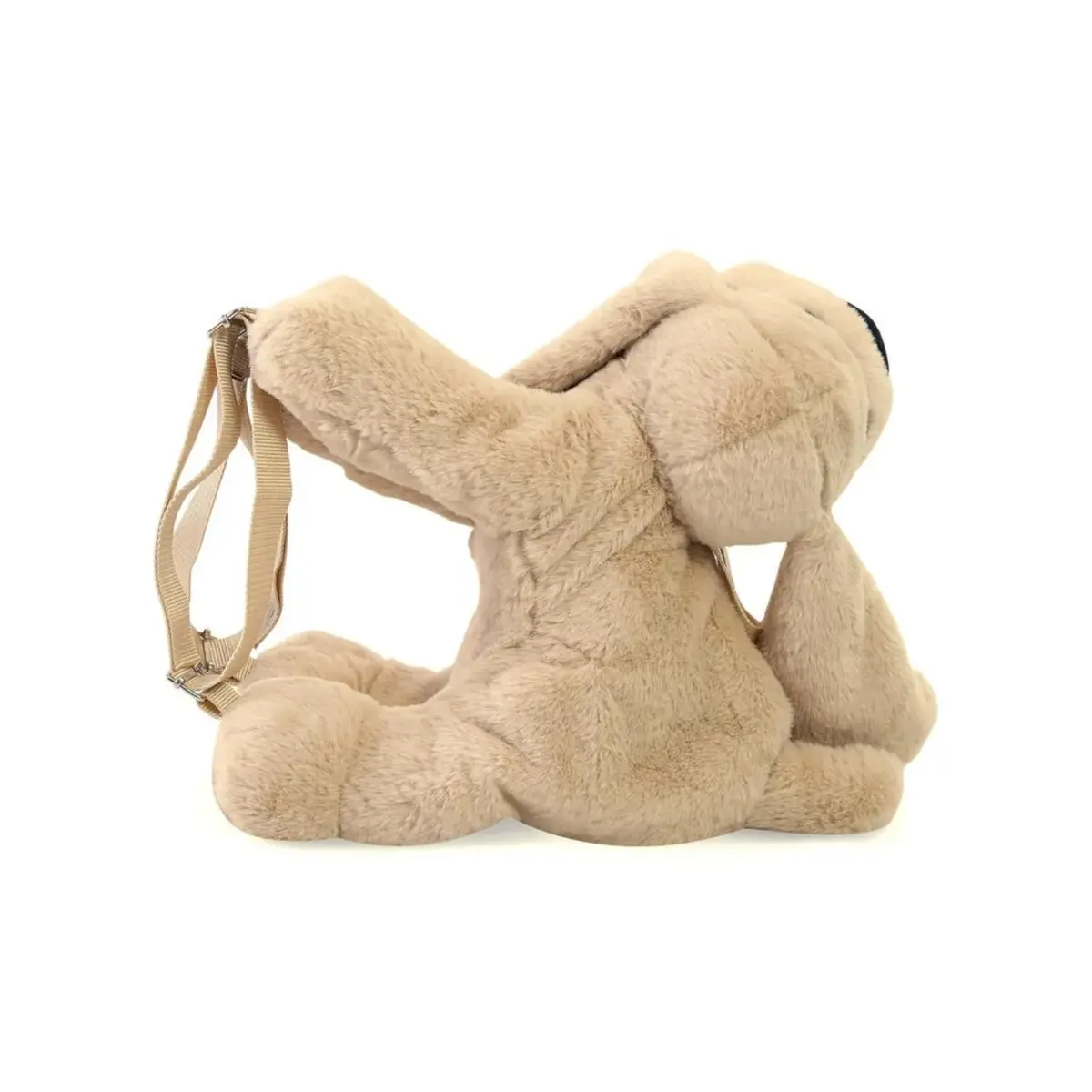 Babyjem Peluş Çanta Köpek Ekru