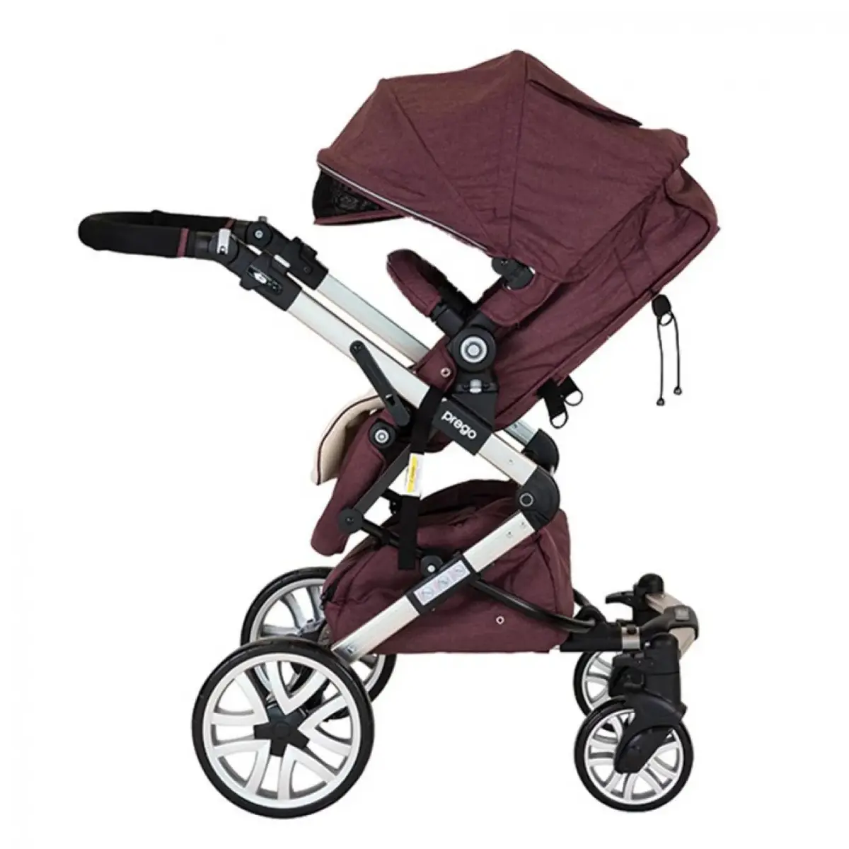 Prego Laon Travel Sistem Bebek Arabası Kahverengi