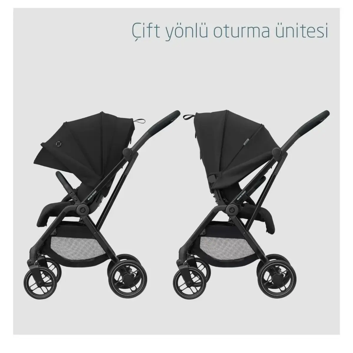 Maxi-Cosi Leona2 Bebek Arabası Essential Black