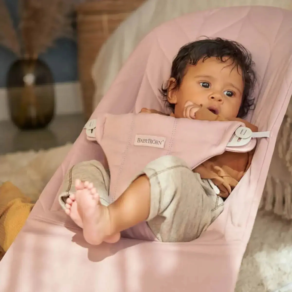 Babybjörn Bliss Ana Kucağı Petal Woven Dusty Pink