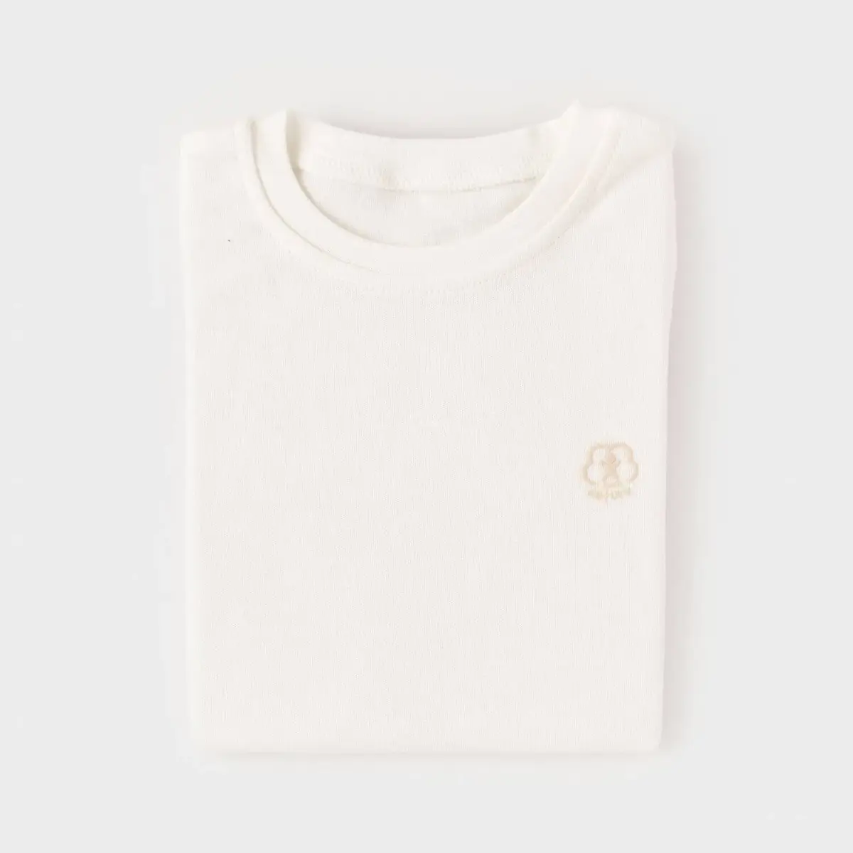 Bibaby Organik Sweatshirt Little Basic Ekru