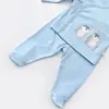 Bibaby Organik Hastane Çıkışı 5li Hello New Penguins Mavi