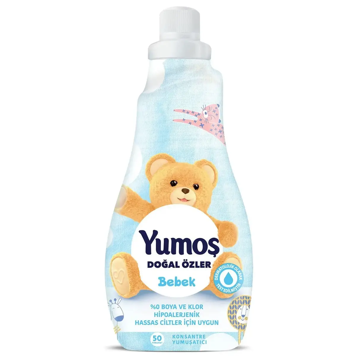Yumoş Çamaşır Yumuşatıcısı Extra Saf Beyaz 1200 ml
